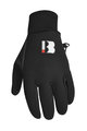Cycling long-finger gloves - NEOPRENE - black