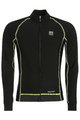 Biemme Cycling winter long sleeve jersey - FLEX WINTER  - yellow/black