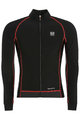 Biemme Cycling winter long sleeve jersey - FLEX WINTER  - black/red