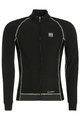 Biemme Cycling winter long sleeve jersey - FLEX WINTER  - black/green