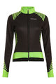 Biemme Cycling winter long sleeve jersey - SHARP LADY WINTER - black/green