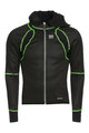 BIEMME Cycling thermal jacket - NINJA - black/green