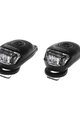 light - CIRCLE 2+2LED - black