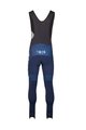BIORACER Cycling long bib trousers - INEOS GRENADIERS 2023 ICON TEMPEST WINTER - blue