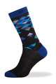 BIOTEX Cyclingclassic socks - DIAMONDS - black/blue