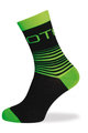 BIOTEX Cyclingclassic socks - LINES - green/black