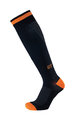BIOTEX Cycling knee-socks - COMPRESSION - orange/black