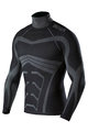 BIOTEX Cycling long sleeve t-shirt - POWERFLEX WARM - black