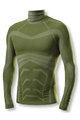 BIOTEX Cycling long sleeve t-shirt - POWERFLEX WARM - green
