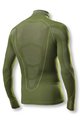 BIOTEX Cycling long sleeve t-shirt - POWERFLEX WARM - green