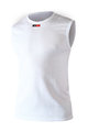 BIOTEX Cycling sleeve less t-shirt - WINDPROOF - white