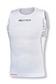 BIOTEX Cycling sleeve less t-shirt - SEAMLESS - white