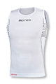 BIOTEX Cycling sleeve less t-shirt - SEAMLESS - white