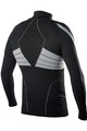 Biotex Cycling long sleeve t-shirt - 5 COMPRESSIONS - black/grey