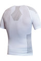Biotex Cycling short sleeve t-shirt - BIOFLEX RAGLAN - white/grey