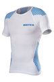 BIOTEX Cycling short sleeve t-shirt - BIOFLEX RAGLAN - blue/white