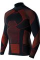 BIOTEX Cycling long sleeve t-shirt - ICEBREAK - red/black