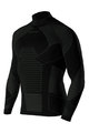 BIOTEX Cycling long sleeve t-shirt - ICEBREAK - black/grey