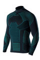 BIOTEX Cycling long sleeve t-shirt - ICEBREAK - light blue/black