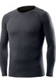 BIOTEX Cycling long sleeve t-shirt - CALORE MERINO - grey