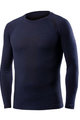 BIOTEX Cycling long sleeve t-shirt - CALORE MERINO - blue