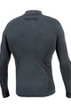 Biotex Cycling long sleeve t-shirt - MERINO - grey