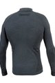 BIOTEX Cycling long sleeve t-shirt - MERINO - grey