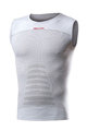 BIOTEX Cycling sleeve less t-shirt - CANOTTA + CARBON - white
