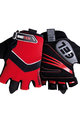 Biotex Cycling fingerless gloves - SUMMER - red/black