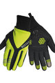 BIOTEX Cycling long-finger gloves - ARTIC GEL - black/yellow