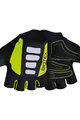 BIOTEX Cycling fingerless gloves - MESH RACE  - yellow/black