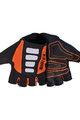 BIOTEX Cycling fingerless gloves - MESH RACE  - black/orange