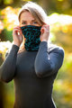 BIOTEX Cycling neckwarmer - MULTIFUNCTIONAL - black/blue