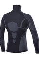 BIOTEX Cycling long sleeve t-shirt - POWERFLEX LADY WARM - black