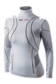 BIOTEX Cycling long sleeve t-shirt - TURTLENECK LADY - grey