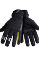 BIOTEX Cycling long-finger gloves - EXTRAWINTER - black/yellow