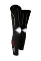 BIOTEX Cycling full-leg warmers - SEAMLESS - white/black
