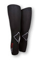 BIOTEX Cycling leg warmers - SEAMLESS - white/black
