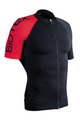 BIOTEX Cycling short sleeve jersey - ULTRA - black/red