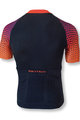 BIOTEX Cycling short sleeve jersey - SMART - orange/black