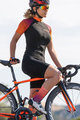 BIOTEX Cycling short sleeve jersey - SMART - orange/black