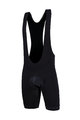 BIOTEX Cycling bib shorts - SOFFIO - black/grey