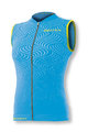 BIOTEX Cycling sleeveless jersey - SOFFIO LADY - light blue