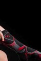 BIOTEX Cycling knee-socks - RACE THERMOLITE - black/red