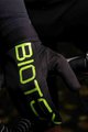 Biotex Cycling long-finger gloves - THERMAL TOUCH GEL - yellow/black