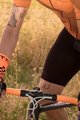 BIOTEX Cycling fingerless gloves - MESH RACE  - black/orange