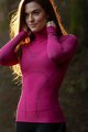 BIOTEX Cycling long sleeve t-shirt - POWERFLEX LADY - pink