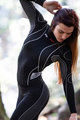 BIOTEX Cycling long sleeve t-shirt - TURTLENECK LADY - black