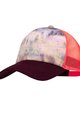 BUFF Cycling hat - TRUCKER DERAMA - bordeaux/orange