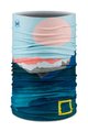 BUFF Cycling neckwarmer - ECOSTRETCH NAT. GEO. - pink/blue/light blue